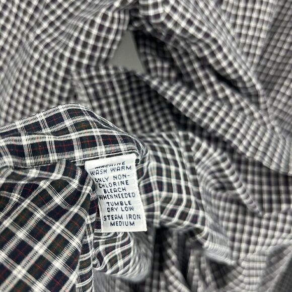 Ralph Lauren Shirt Size XL Mens Navy Green Blake Long Sleeve Button Up Plaid - Picture 7 of 7